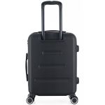 ΒΑΛΙΤΣΑ ΚΑΜΠΙΝΑΣ ANKOR ABS 37x27x55εκ. ΜΕ ΕΠΕΚΤΑΣΗ ΚΑΙ 4 ΡΟΔΕΣ ΜΑΥΡΗ