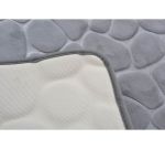 ΠΑΤΑΚΙ ΜΠΑΝΙΟΥ MEMORY FOAM ΓΚΡΙ ΒΟΤΣΑΛΟ ΜΕ SBR 50x80εκ.ANKOR