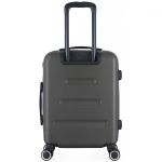 ΣΕΤ 2 ΒΑΛΙΤΣΕΣ ANKOR ABS 37x27x55εκ. ΚΑΙ 41x31x65εκ. ΜΕ ΕΠΕΚΤΑΣΗ ΚΑΙ 4 ΡΟΔΕΣ ΑΝΘΡΑΚΙ