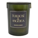 ΑΡΩΜΑΤΙΚΟ ΚΕΡΙ TUBEROSE & ANGELICA  ΣΕ ΓΥΑΛΙΝΟ ΔΟΧΕΙΟ ΜΕ ΚΑΠΑΚΙ 8x8x10,5εκ. ANKOR