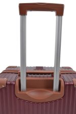 ΣΕΤ 3 ΒΑΛΙΤΣΕΣ ANKOR ABS 21,5x34x50 εκ. 24,5x40x60 εκ. ΚΑΙ 28,50x46x70 εκ. ΜΕ 4 ΡΟΔΕΣ ΜΠΟΡΝΤΟ
