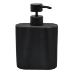 DISPENSER ΠΟΛΥΕΣΤΕΡΙΚΟ ΡΙΓΕ ΣΕ ΜΑΥΡΟ ΜΑΤ ΧΡΩΜΑ  10,5x5x16,5εκ.ANKOR