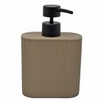 DISPENSER ΠΟΛΥΕΣΤΕΡΙΚΟ ΡΙΓΕ ΣΕ TAUPE ΜΑΤ ΧΡΩΜΑ  10,5x5x16,5εκ.ANKOR
