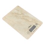 ΖΥΓΑΡΙΑ ΗΛΕΚΤΡΟΝΙΚΗ 5kg ΓΥΑΛΙΝΗ ΜΠΕΖ ΠΕΤΡΑ 15x21,5x1,6εκ. ANKOR