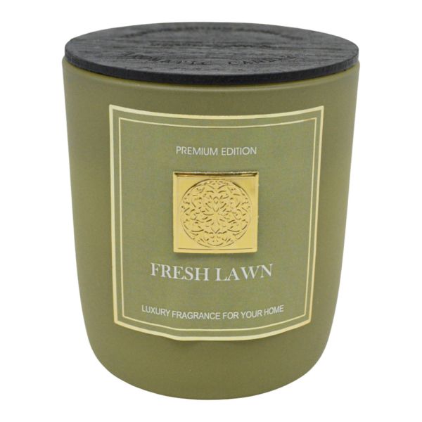 ΑΡΩΜΑΤΙΚΟ ΚΕΡΙ FRESH LAWN ΣΕ ΓΥΑΛΙΝΟ ΔΟΧΕΙΟ ΜΕ ΚΑΠΑΚΙ 8x8x9εκ. ANKOR