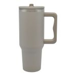 ΠΟΤΗΡΙ ΘΕΡΜΟΣ ΑΝΟΞΕΙΔΩΤΟ 1,2lt ΜΕ ΚΑΛΑΜΑΚΙ TAUPE 9,8x26εκ. ANKOR
