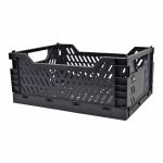 ΚΑΛΑΘΙ ΠΛΑΣΤΙΚΟ ΑΝΑΔΙΠΛΟΥΜΕΝΟ 4,5lt ΜΑΥΡΟ 25,5x16,5x10,4εκ. ANKOR