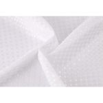 ΚΟΥΡΤΙΝΑ ΠΟΛΥΕΣΤΕΡΙΚΗ 180x180εκ 115gsm ΜΕ 12 ΚΡΙΚΟΥΣ ΣΕ ΑΣΠΡΟ ΧΡΩΜΑ ANKOR