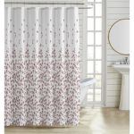 ΚΟΥΡΤΙΝΑ ΜΠΑΝΙΟΥ ΠΟΛΥΕΣΤΕΡΙΚΗ 180x200εκ 90gsm ΜΕ 12 ΚΡΙΚΟΥΣ ΜΕ ΣΧΕΔΙΟ ΦΥΛΛΑ ΣΕ ΑΠΟΧΡΩΣΗ ΣΑΠΙΟΥ ΜΗΛΟΥ ANKOR