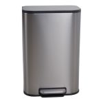 ΚΑΔΟΣ ΑΠΟΡΡΙΜΑΤΩΝ SOUL 12L SOFT CLOSE FINGER PRINT PROOF INOX ΜΑΤ ANKOR