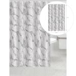 ΚΟΥΡΤΙΝΑ ΠΟΛΥΕΣΤΕΡΙΚΗ 180x200εκ 90gsm ΜΕ 12 ΚΡΙΚΟΥΣ ΜΑΡΜΑΡΟ ANKOR