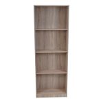 ΡΑΦΙΕΡΑ ΞΥΛΙΝΗ ΜΕ 4 ΡΑΦΙΑ 60x24x170εκ.ANKOR