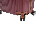 ΣΕΤ 3 ΒΑΛΙΤΣΕΣ ANKOR ABS 21,5x34x50 εκ. 24,5x40x60 εκ. ΚΑΙ 28,50x46x70 εκ. ΜΕ 4 ΡΟΔΕΣ ΜΠΟΡΝΤΟ