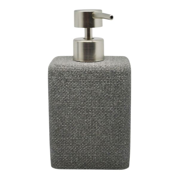 DISPENSER ΠΟΛΥΕΣΤΕΡΙΚΟ ΓΚΡΙ ΜΕ ΣΑΓΡΕ ΥΦΗ 8,5x5,7x16,2εκ.ANKOR