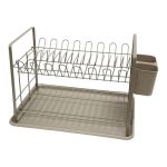ΠΙΑΤΟΘΗΚΗ ΔΙΩΡΟΦΗ ΜΕΤΑΛΛΙΚΗ ΣΕ TAUPE ΧΡΩΜΑ 48x32x29εκ.ANKOR
