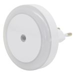 ΦΩΤΑΚΙ ΝΥΚΤΟΣ LED 0,5W ΜΕ ΑΙΣΘΗΤΗΡΑ ΚΑΙ ΘΕΡΜΟ ΦΩΣ 3000K 6x6x6,5εκ. ANKOR