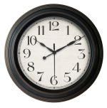 ΡΟΛΟΪ ΤΟΙΧΟΥ ΠΛΑΣΤΙΚΟ VINTAGE ΜΑΥΡΟ 28,5x28,5x4,3εκ. ANKOR
