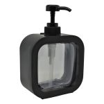 DISPENSER ΠΛΑΣΤΙΚΟ ΜΑΥΡΟ ΜΕ ΔΙΑΦΑΝΕΣ ΤΜΗΜΑ 12,8x5,8x17,1εκ.ANKOR