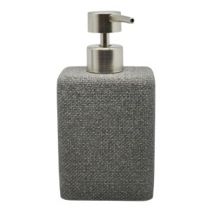 DISPENSER ΠΟΛΥΕΣΤΕΡΙΚΟ ΓΚΡΙ ΜΕ ΣΑΓΡΕ ΥΦΗ 8,5x5,7x16,2εκ.ANKOR