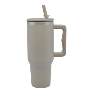 ΠΟΤΗΡΙ ΘΕΡΜΟΣ ΑΝΟΞΕΙΔΩΤΟ 1,2lt ΜΕ ΚΑΛΑΜΑΚΙ TAUPE 9,8x26εκ. ANKOR