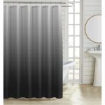 ΚΟΥΡΤΙΝΑ ΜΠΑΝΙΟΥ ΠΟΛΥΕΣΤΕΡΙΚΗ 180x180εκ 90gsm ΜΕ 12 ΚΡΙΚΟΥΣ ΝΤΕΓΚΡΑΝΤΕ ΣΕ ΓΚΡΙ ΑΠΟΧΡΩΣΕΙΣ ANKOR