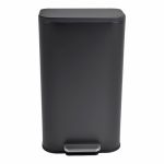 ΚΑΔΟΣ ΑΠΟΡΡΙΜΑΤΩΝ SOUL 30L SOFT CLOSE ΙΝΟΧ ΜΑΥΡΟ ΜΑΤ ANKOR