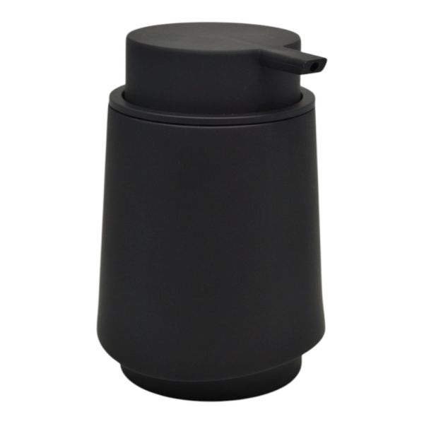 DISPENSER ΠΛΑΣΤΙΚΟ ABS ΜΑΥΡΟ ΜΑΤ 270ml 8,6x8,6x12,8εκ. ANKOR