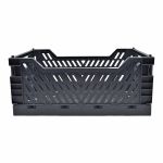 ΚΑΛΑΘΙ ΠΛΑΣΤΙΚΟ ΑΝΑΔΙΠΛΟΥΜΕΝΟ 12lt ΜΑΥΡΟ 34x24,8x14,7εκ. ANKOR