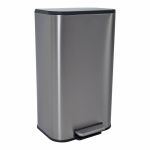 ΚΑΔΟΣ ΑΠΟΡΡΙΜΑΤΩΝ SOUL 30L SOFT CLOSE FINGER PRINT PROOF INOX ΜΑΤ ANKOR