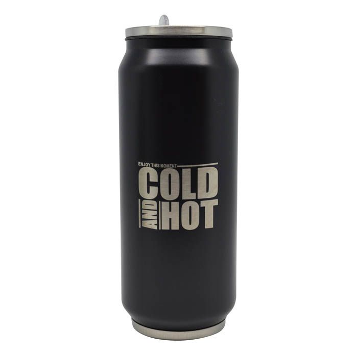 ΠΟΤΗΡΙ ΘΕΡΜΟΣ INOX ΜΑΥΡΟ COLD AND HOT 500ml ANKOR
