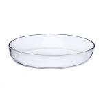 ΠΥΡΙΜΑΧΟ ΤΑΨΙ ΓΥΑΛΙΝΟ ΣΤΡΟΓΓΥΛΟ 2,95lt 32x32x5εκ. ANKOR